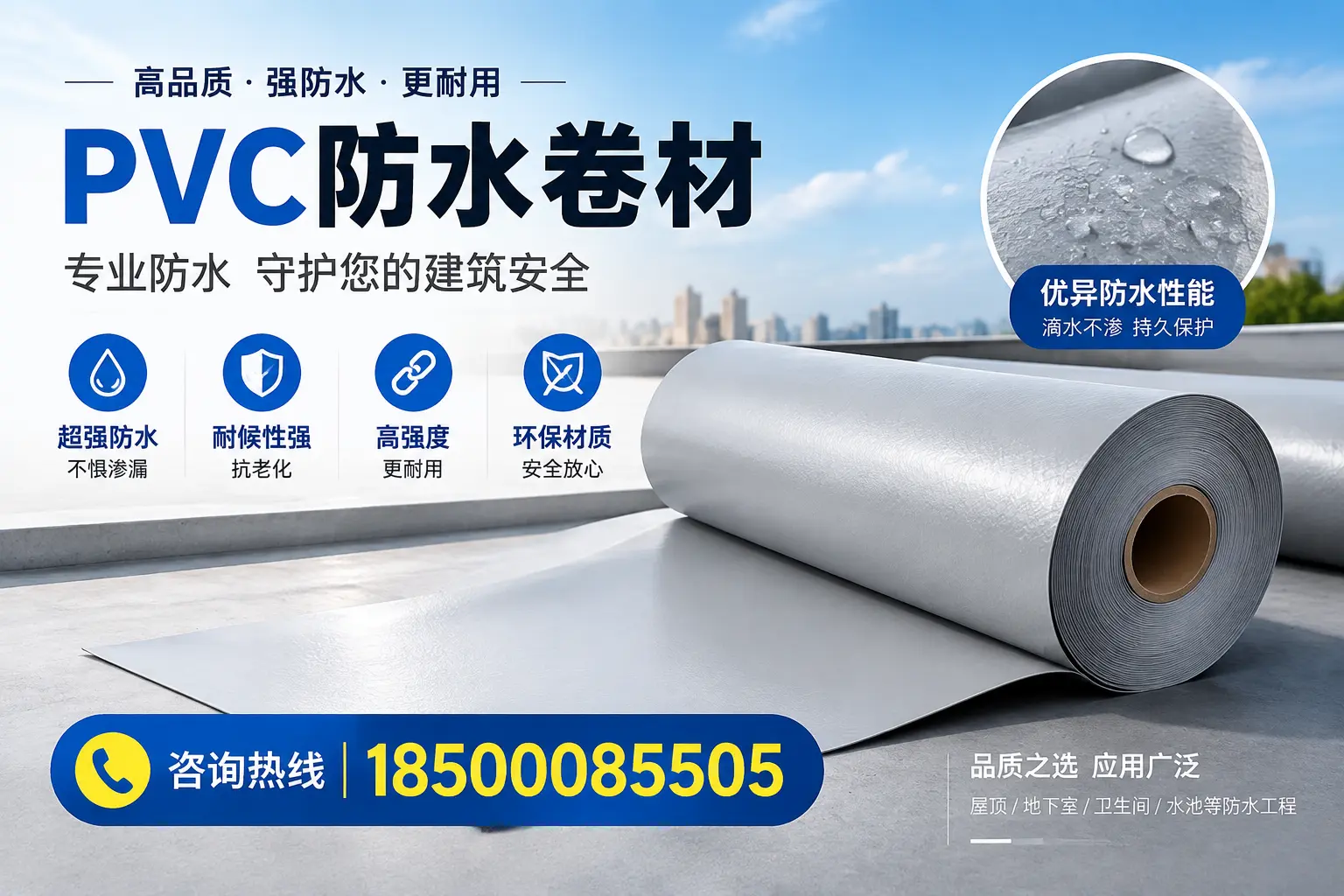楚雄地区pvc防水卷材的市场现状与发展趋势