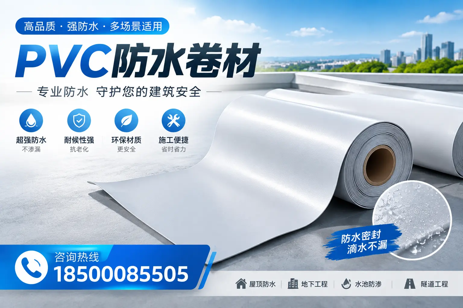 PVC防水卷材的市场竞争分析，楚雄品牌选择参考